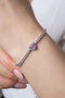 Heliophilia Silver Pulsera de Metal Rosa
